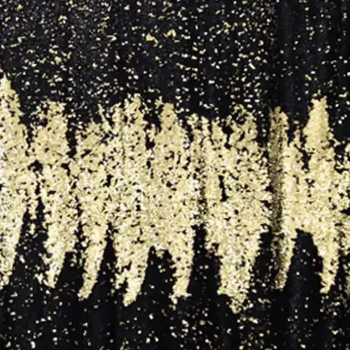 Gold & Black Mermaid Sequin photo booth backdrop