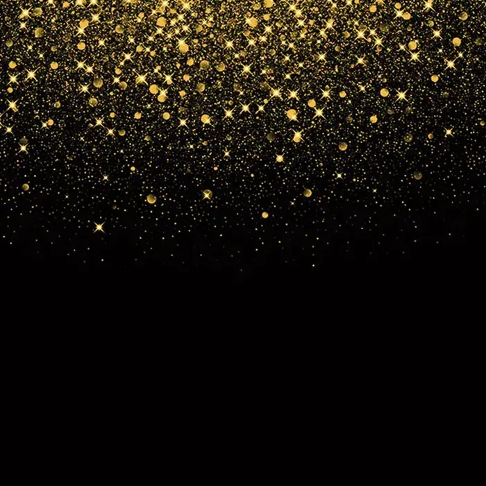 Gold Bokeh Stars photo booth backdrop