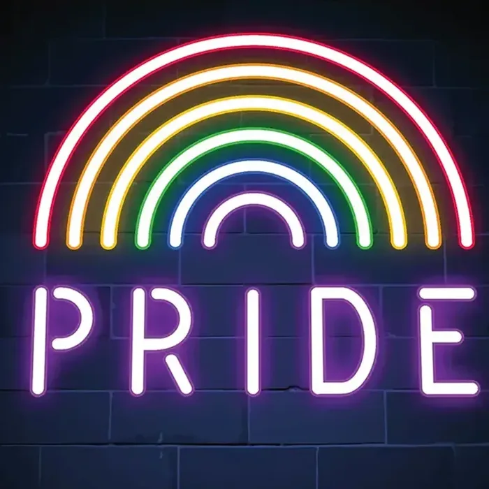 Pride photo booth backdrop
